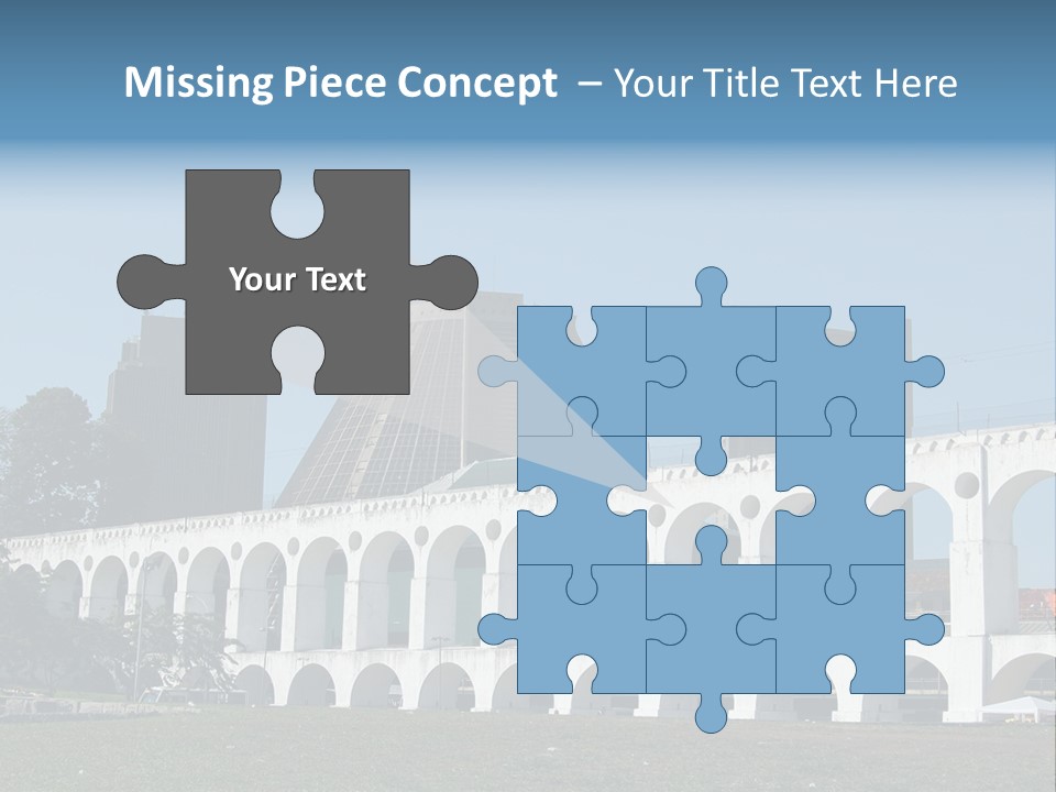 Water Bridge PowerPoint Template