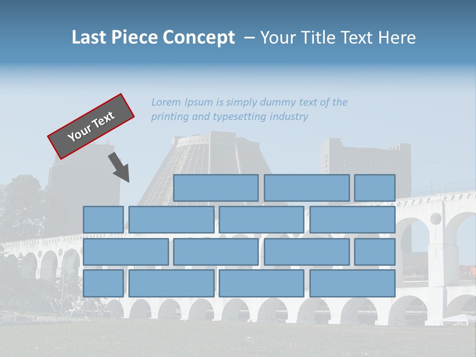 Water Bridge PowerPoint Template