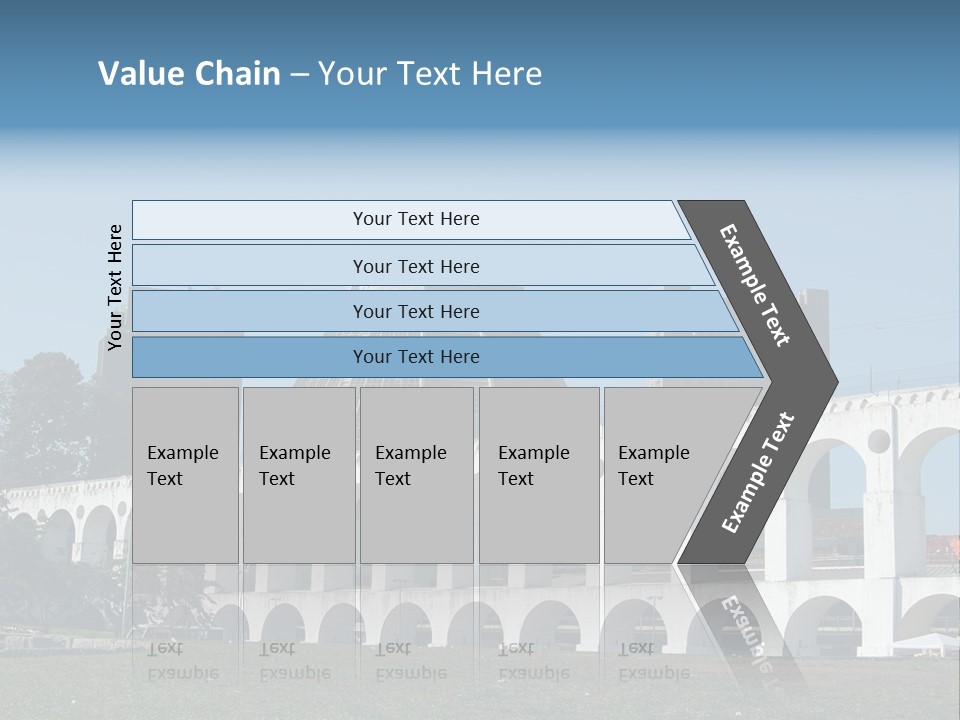 Water Bridge PowerPoint Template