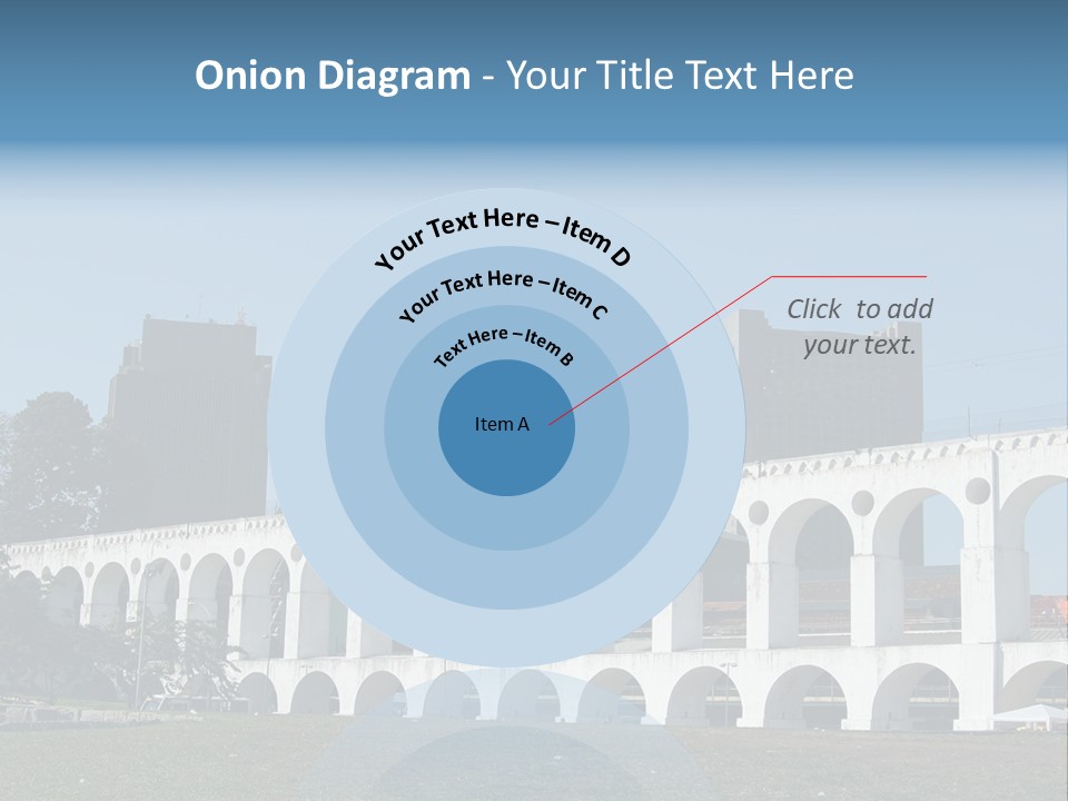 Water Bridge PowerPoint Template