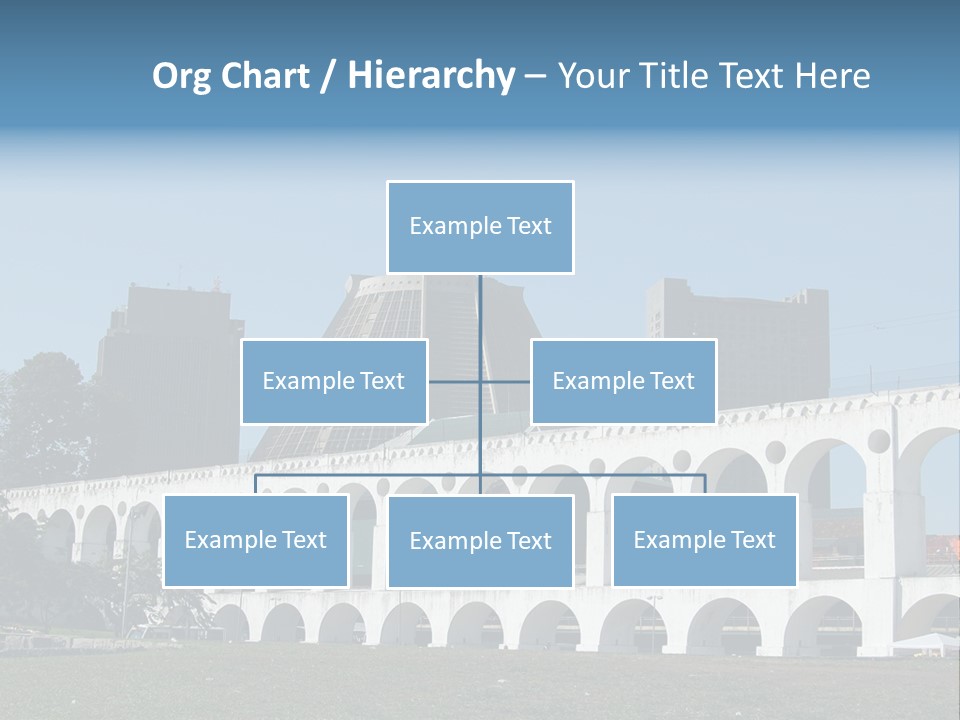 Water Bridge PowerPoint Template