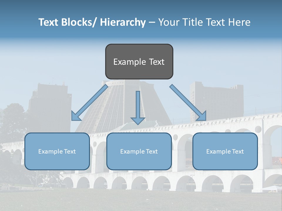 Water Bridge PowerPoint Template