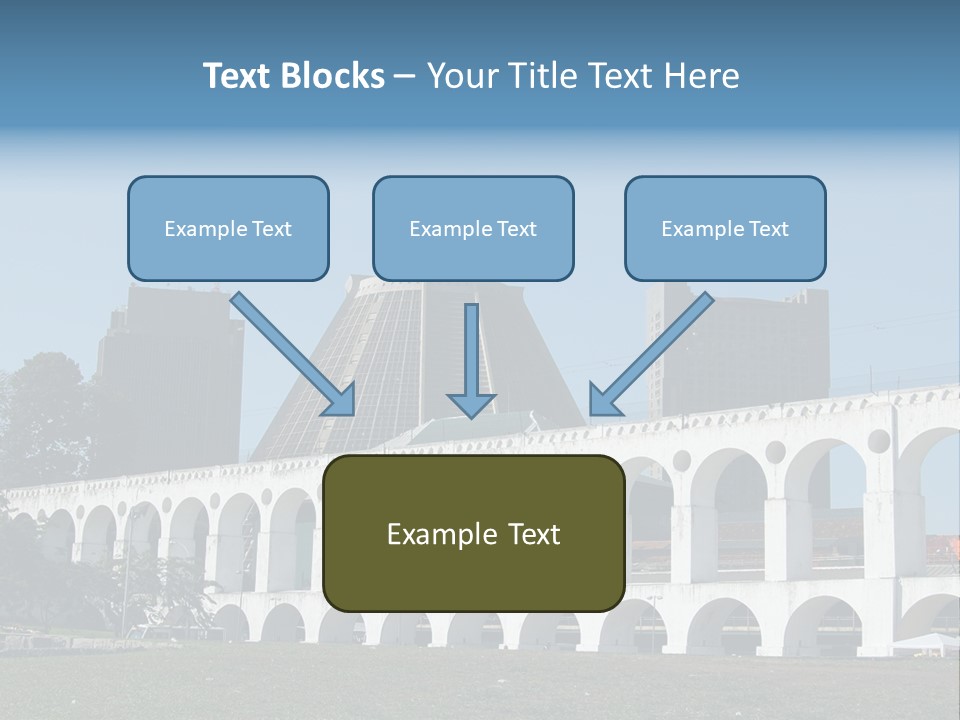 Water Bridge PowerPoint Template