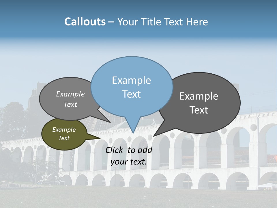 Water Bridge PowerPoint Template