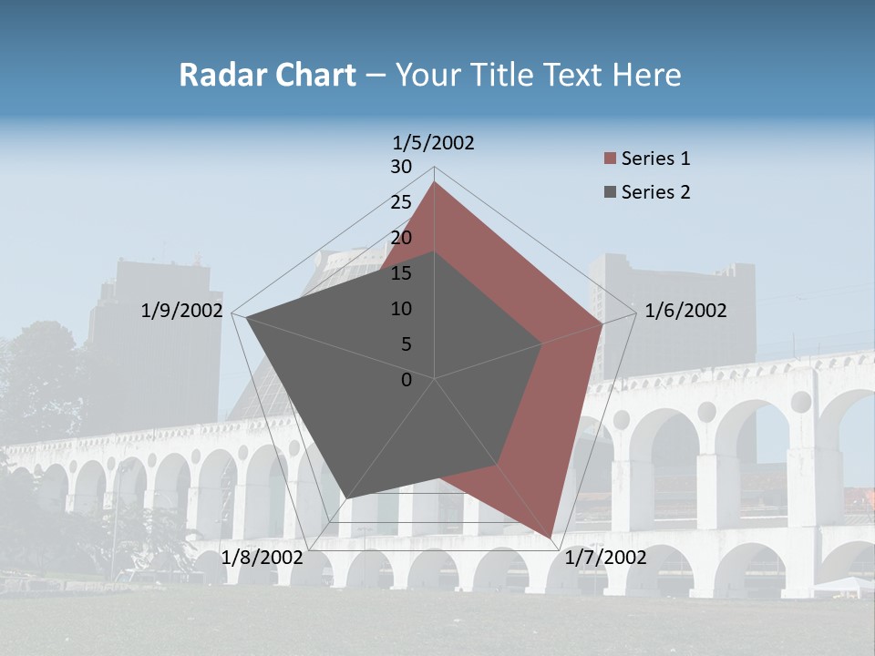 Water Bridge PowerPoint Template