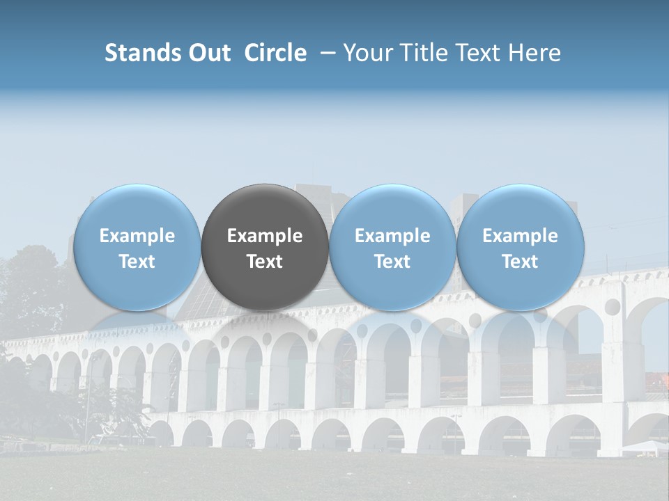 Water Bridge PowerPoint Template