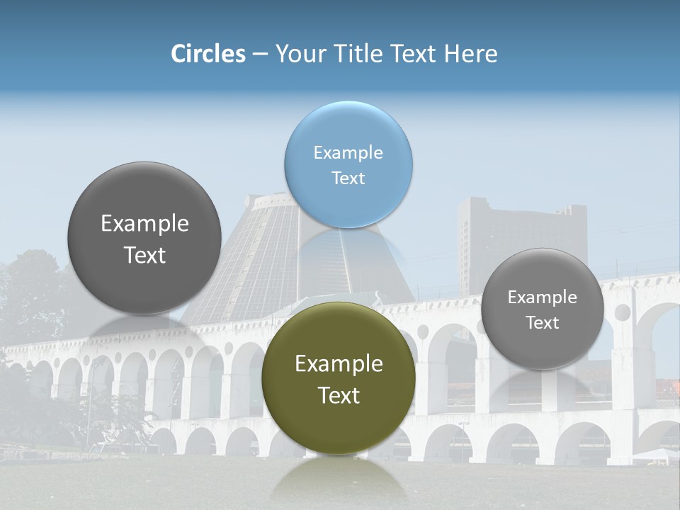 Water Bridge PowerPoint Template