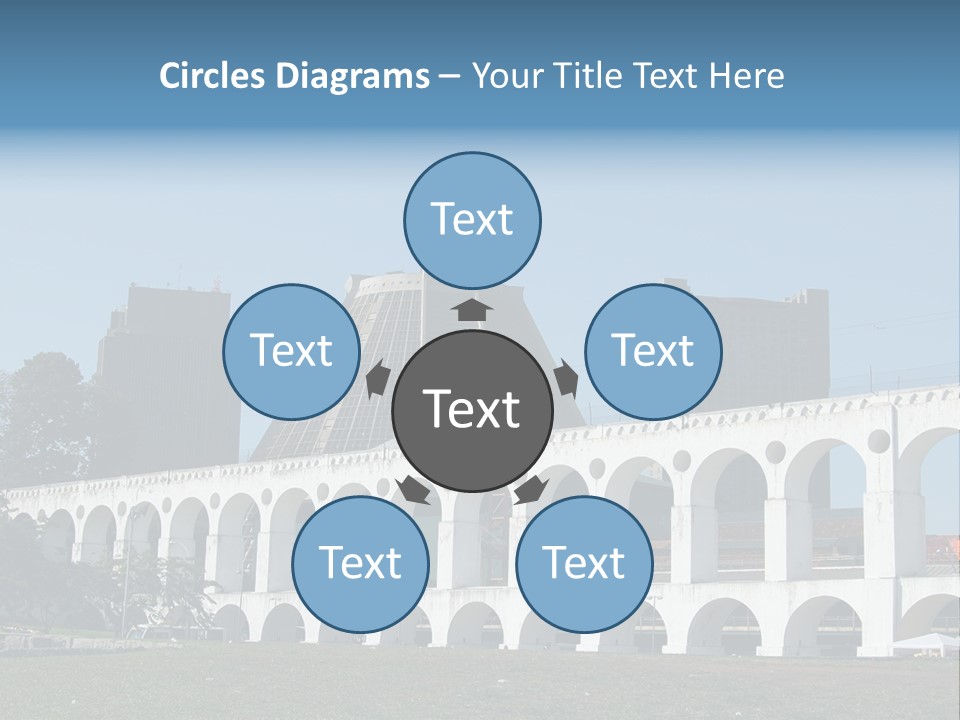 Water Bridge PowerPoint Template