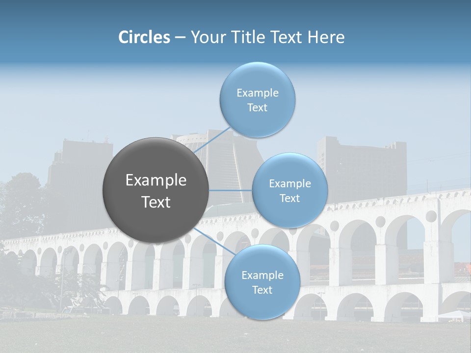 Water Bridge PowerPoint Template