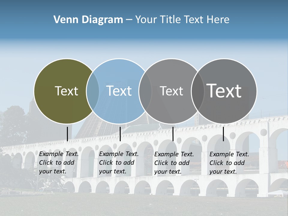Water Bridge PowerPoint Template
