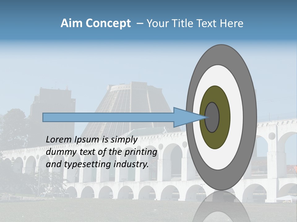 Water Bridge PowerPoint Template