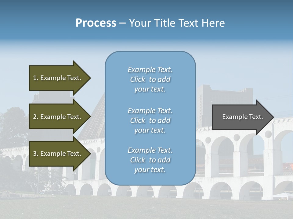 Water Bridge PowerPoint Template