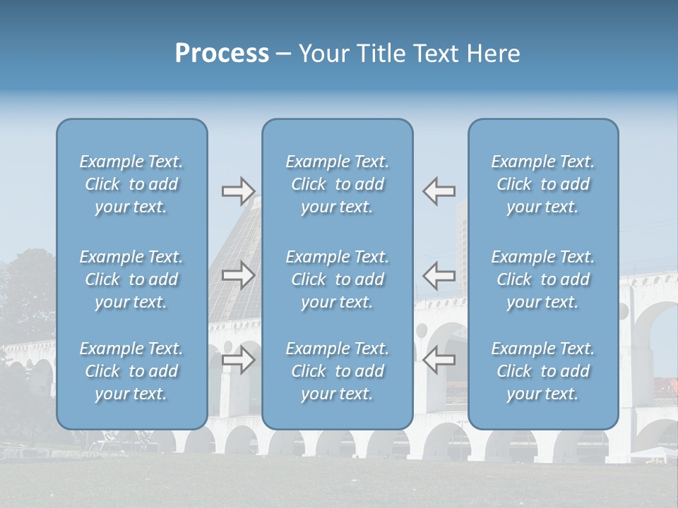 Water Bridge PowerPoint Template
