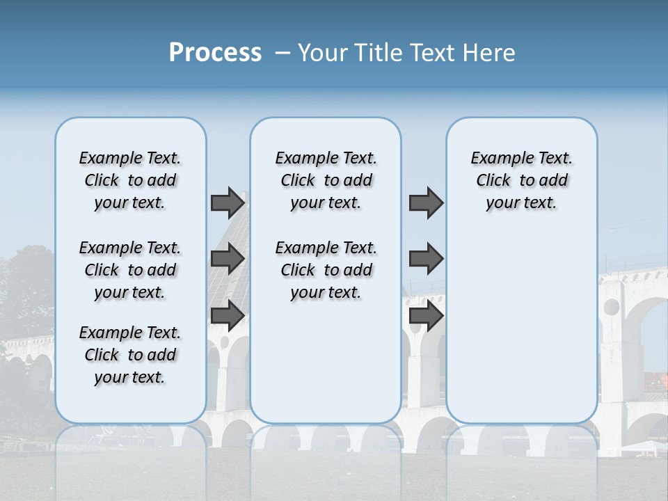 Water Bridge PowerPoint Template