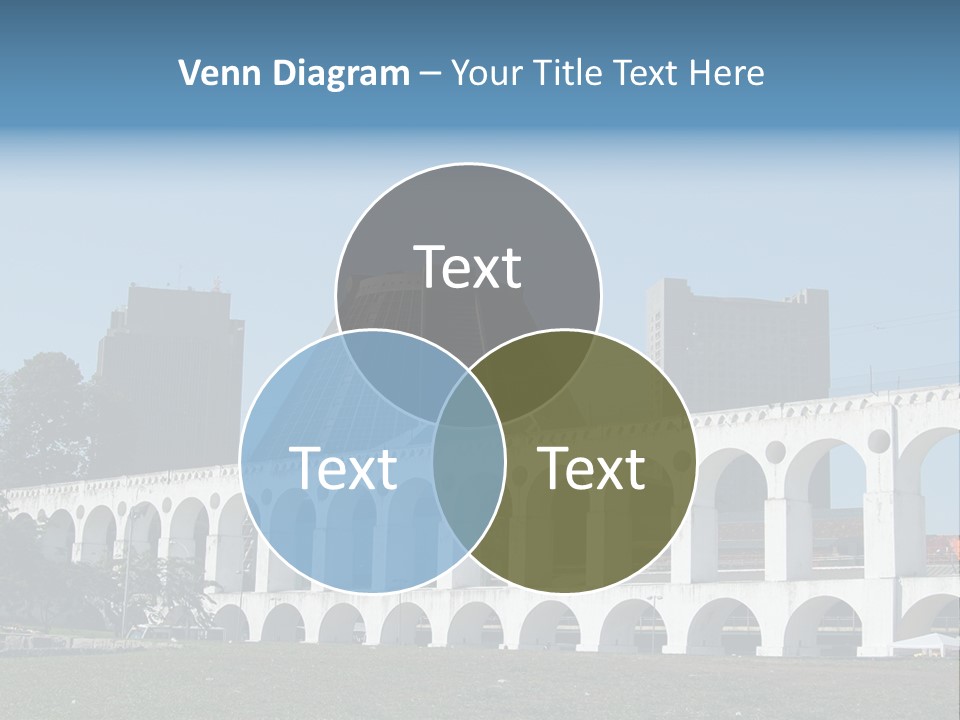 Water Bridge PowerPoint Template