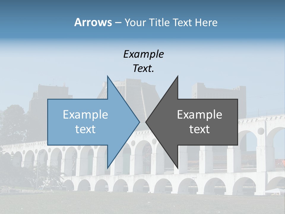 Water Bridge PowerPoint Template