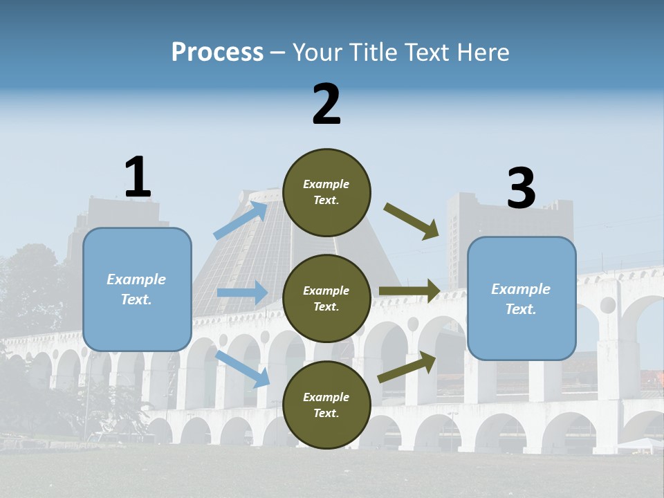 Water Bridge PowerPoint Template