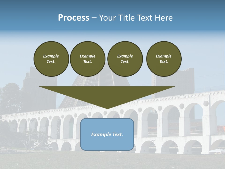 Water Bridge PowerPoint Template