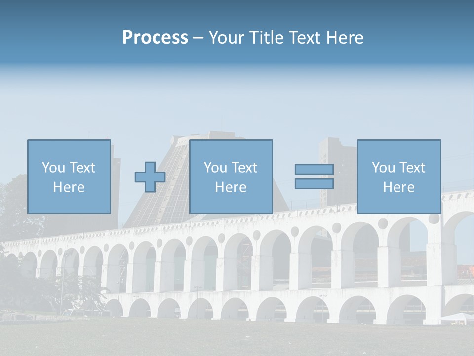 Water Bridge PowerPoint Template