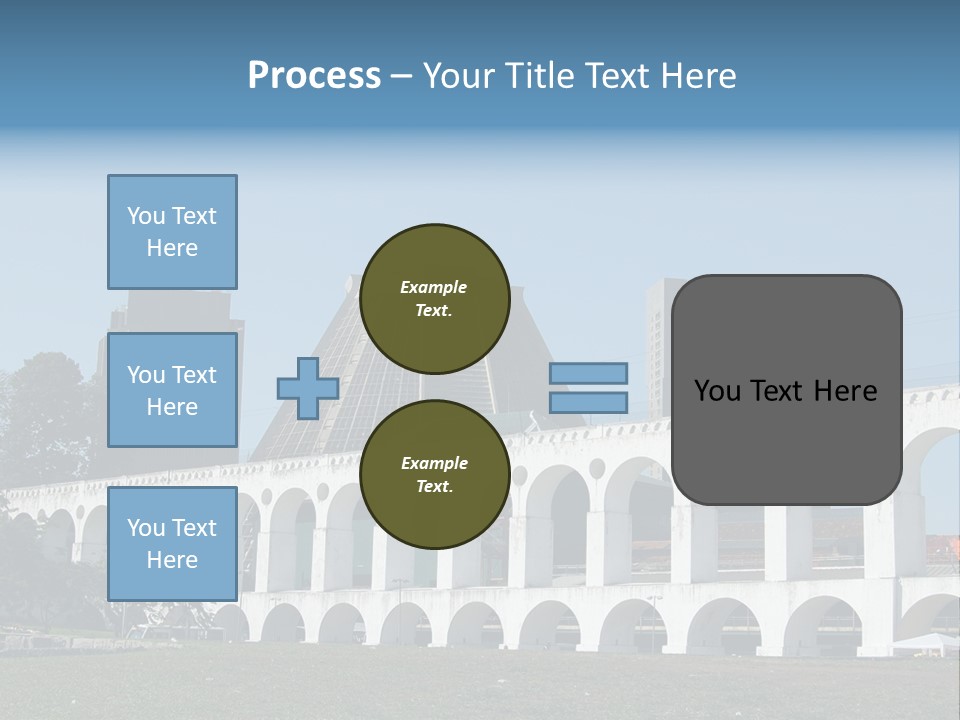 Water Bridge PowerPoint Template