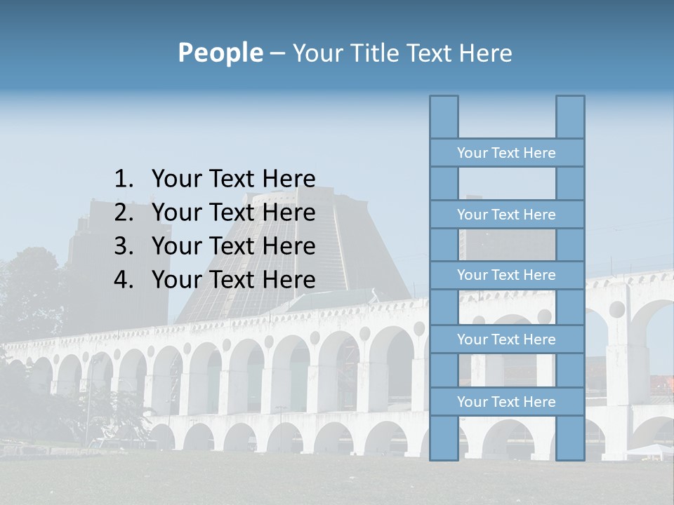 Water Bridge PowerPoint Template