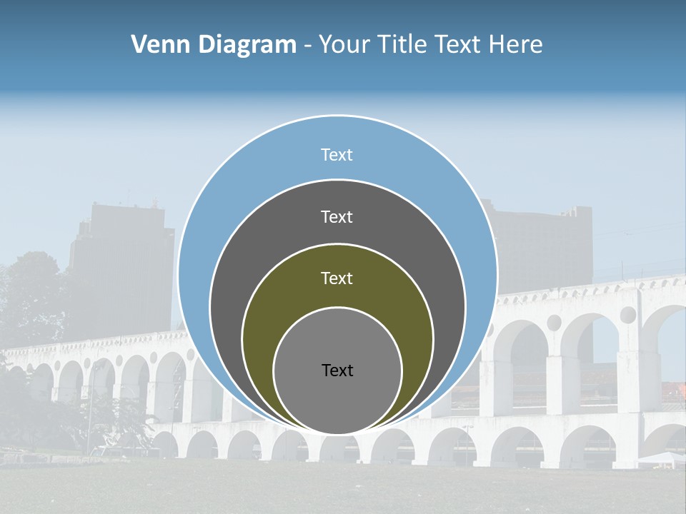 Water Bridge PowerPoint Template