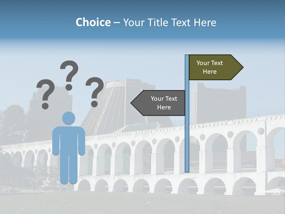 Water Bridge PowerPoint Template