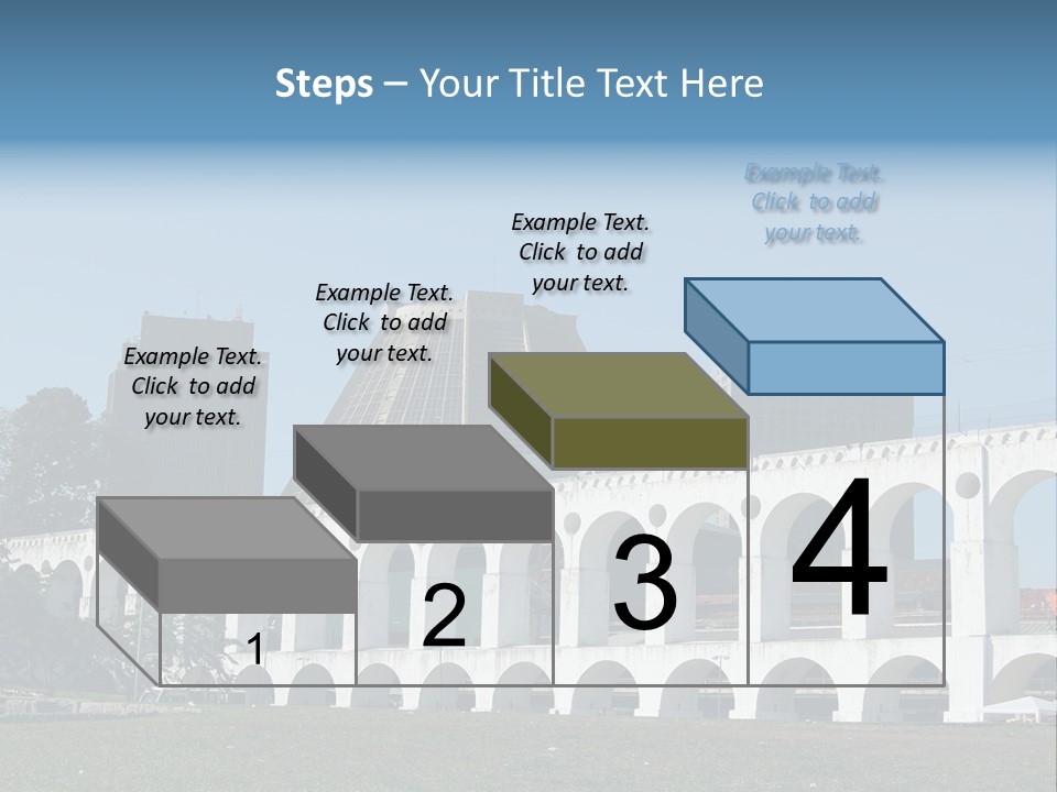 Water Bridge PowerPoint Template