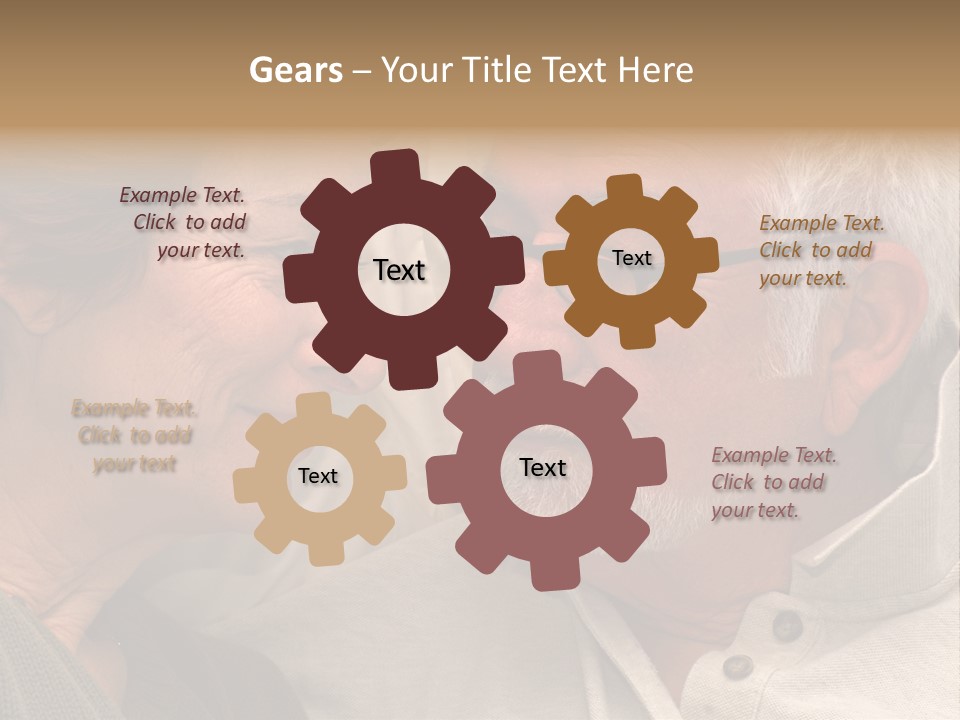 Man And Woman Share A Private Bedroom Moment PowerPoint Template