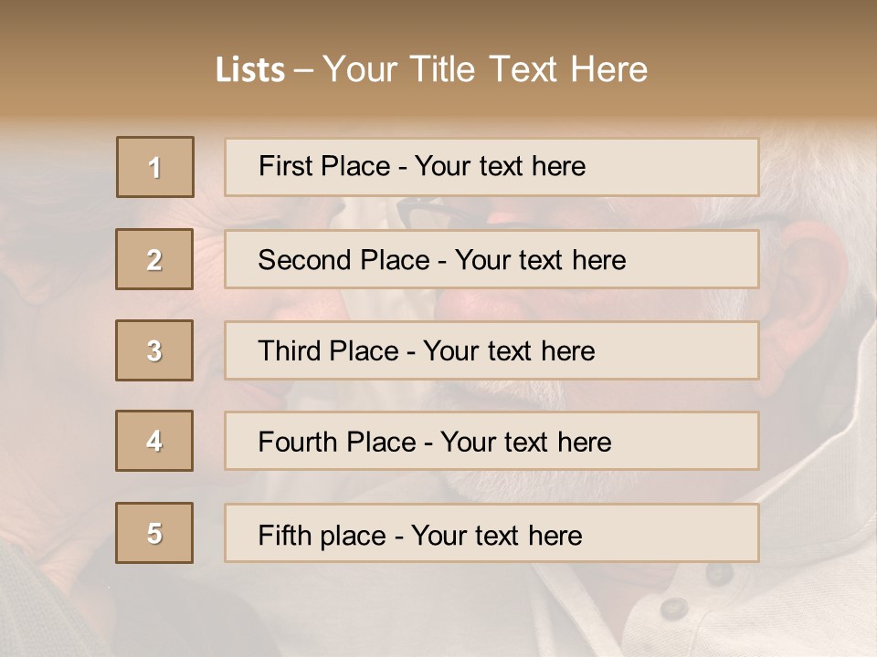 Man And Woman Share A Private Bedroom Moment PowerPoint Template