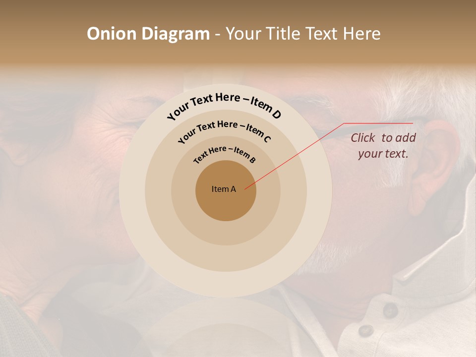 Man And Woman Share A Private Bedroom Moment PowerPoint Template