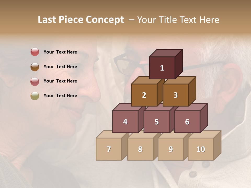 Man And Woman Share A Private Bedroom Moment PowerPoint Template