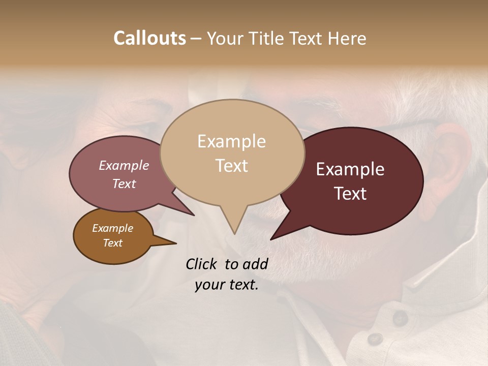 Man And Woman Share A Private Bedroom Moment PowerPoint Template
