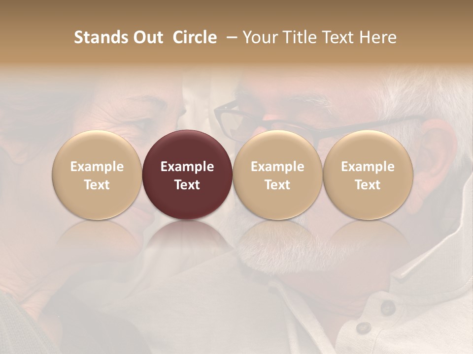 Man And Woman Share A Private Bedroom Moment PowerPoint Template