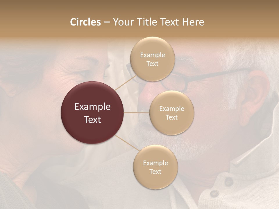 Man And Woman Share A Private Bedroom Moment PowerPoint Template