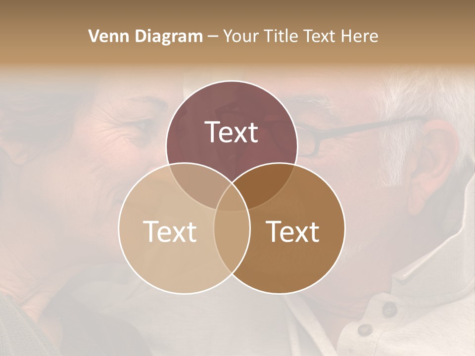 Man And Woman Share A Private Bedroom Moment PowerPoint Template