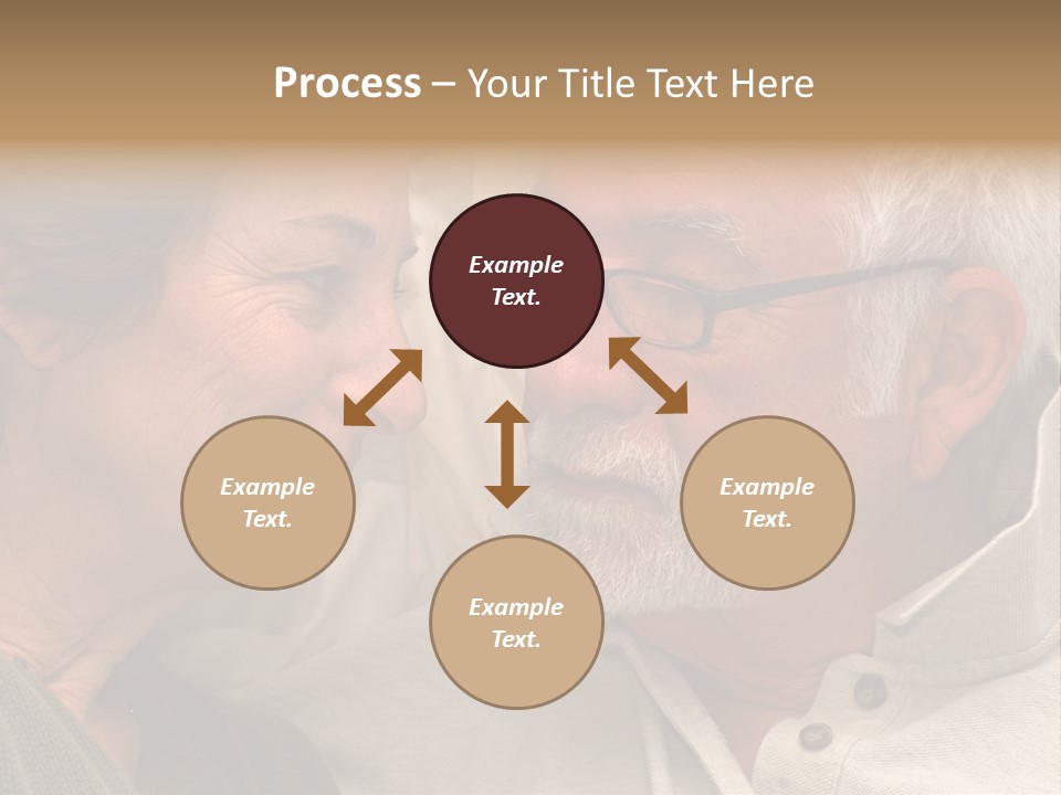 Man And Woman Share A Private Bedroom Moment PowerPoint Template