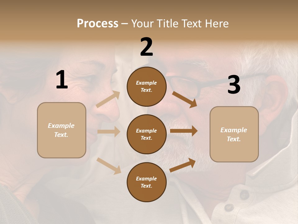 Man And Woman Share A Private Bedroom Moment PowerPoint Template