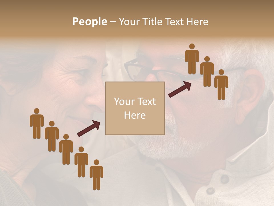 Man And Woman Share A Private Bedroom Moment PowerPoint Template