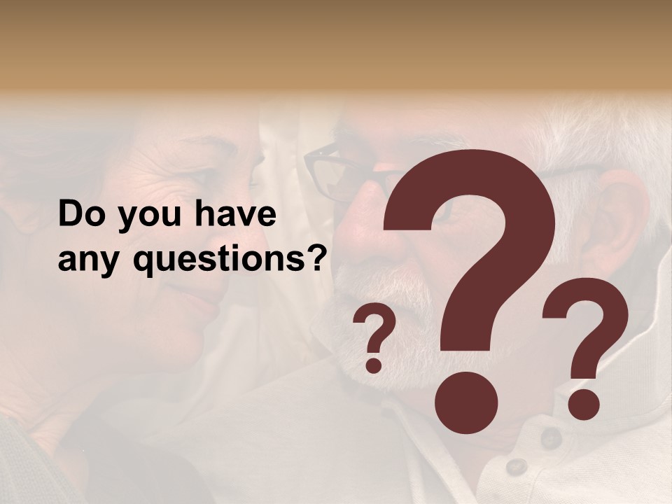 Man And Woman Share A Private Bedroom Moment PowerPoint Template