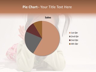 Little Asian Girl With A Smile PowerPoint Template