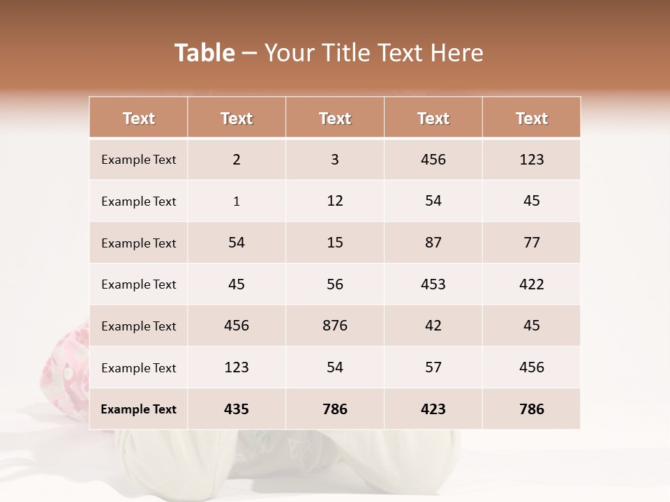 Little Asian Girl With A Smile PowerPoint Template