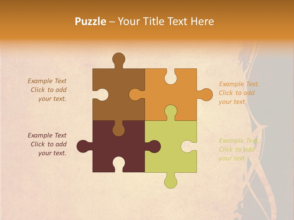 Floral Style Textures And Backgrounds PowerPoint Template