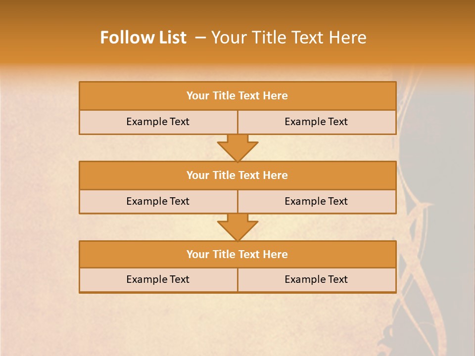 Floral Style Textures And Backgrounds PowerPoint Template