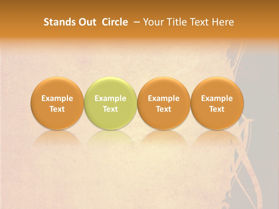 Floral Style Textures And Backgrounds PowerPoint Template