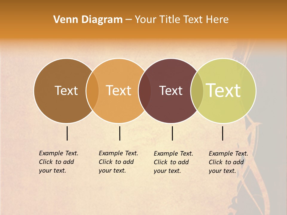 Floral Style Textures And Backgrounds PowerPoint Template