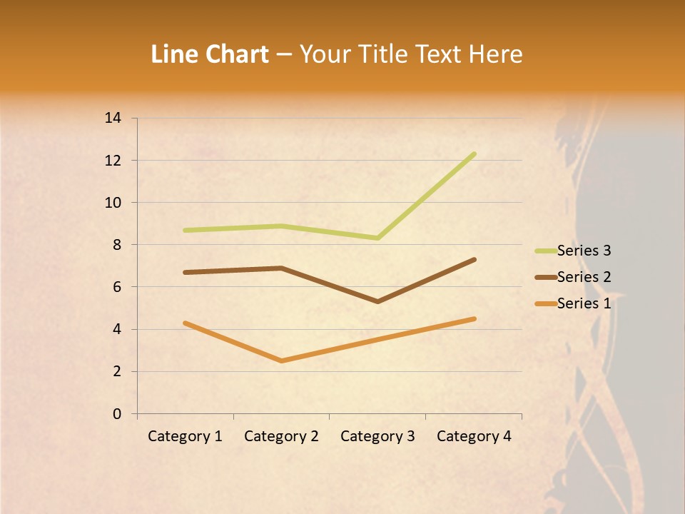 Floral Style Textures And Backgrounds PowerPoint Template