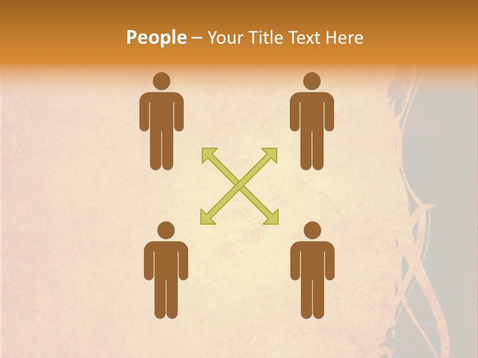 Floral Style Textures And Backgrounds PowerPoint Template