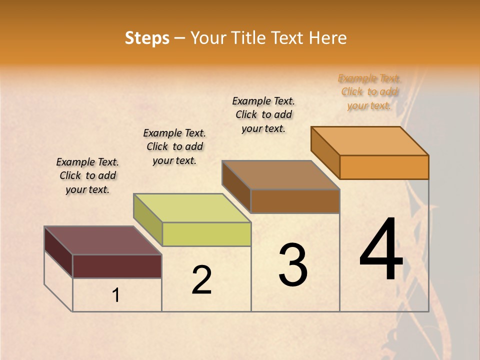 Floral Style Textures And Backgrounds PowerPoint Template