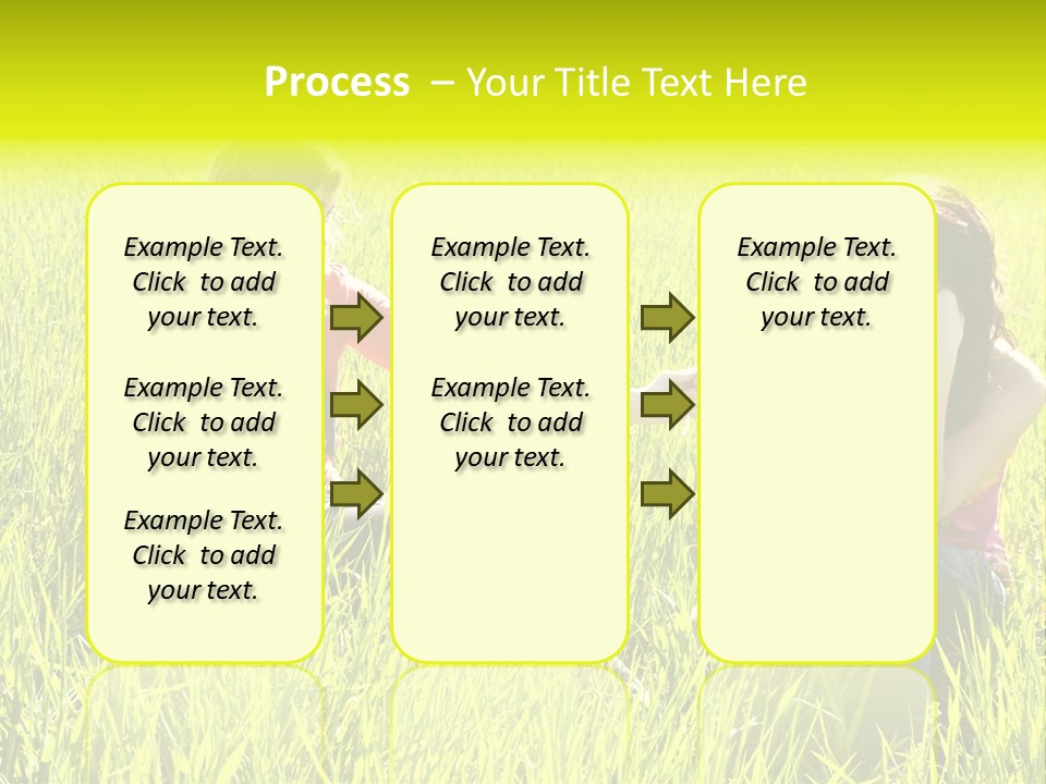 Blond Young Woman Offering Candy To Her Friend. PowerPoint Template